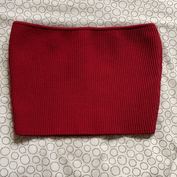 Aritzia Babaton Red Essamba Tube Top - XS - Picture 1 of 2